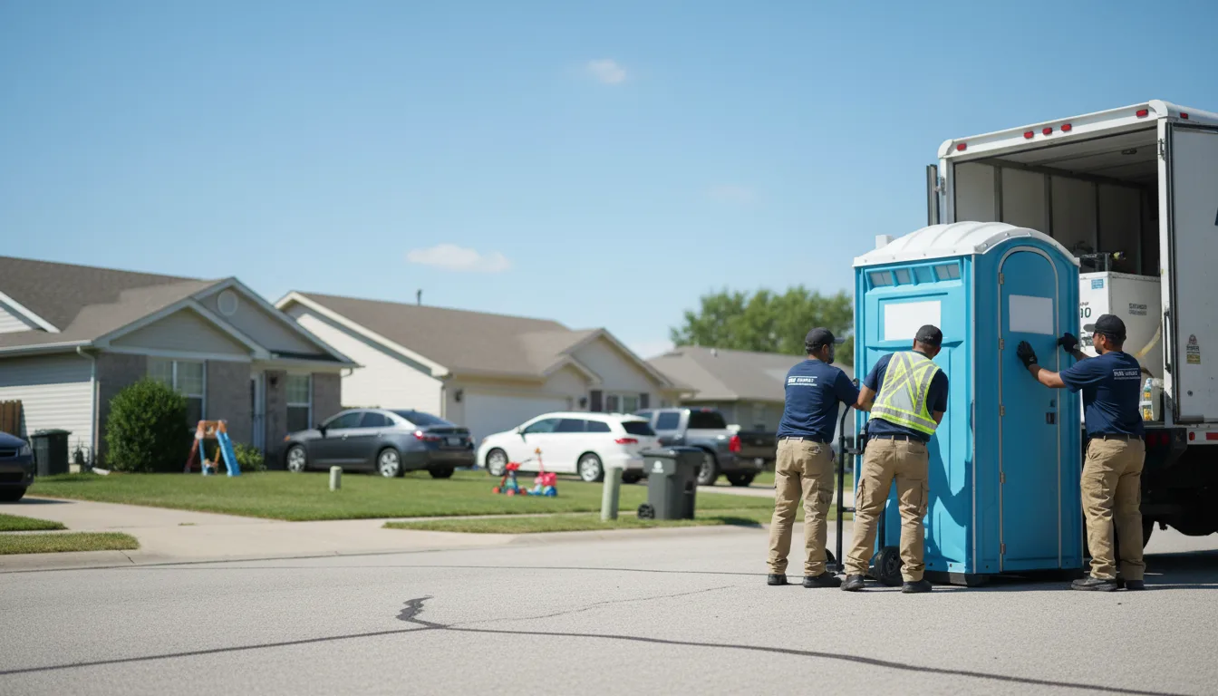 Standard Porta Potty Rentals in Evergreen Park, IL near me